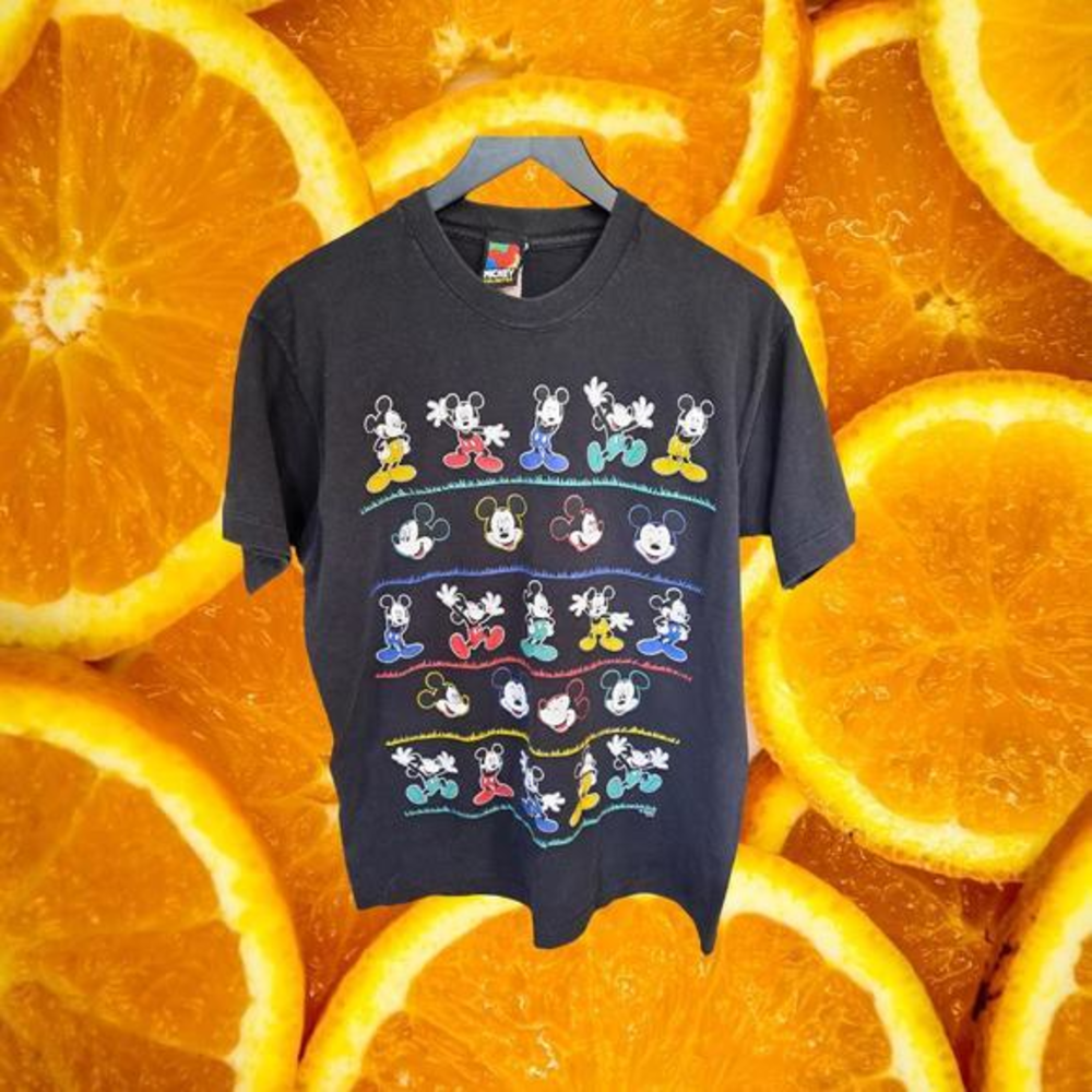 Mickey Unlimited Colorful Mickey Mouse Tee Shirt Size Large